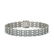 26.02 ctw Sky Topaz & Diamond Bracelet 14K White Gold - 3