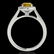 1.33 ctw Certified SI/I Fancy Intense Yellow Diamond - 2