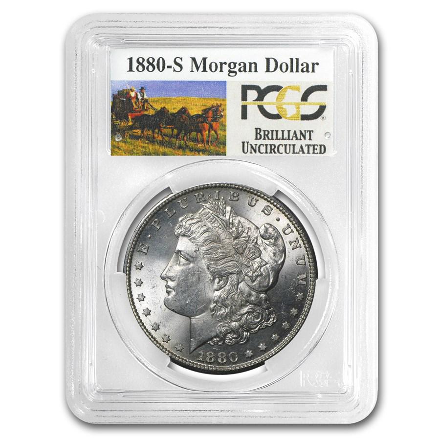 1878-1904 Stage Coach Morgan Dollar BU PCGS: 1878-1904 Stage Coach Morgan Dollar BU PCGS Your winning item will match the quality of the product shown. Dates will be according to listing, may or may not vary.