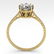 1.01 ctw Certified VS/SI Diamond Ring Vintage 14k - 3