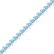 Sterling Silver Womens Round Lab-Created Blue Topaz