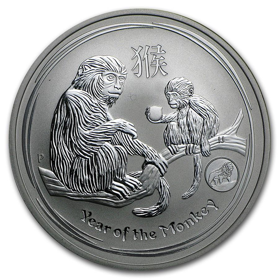 2016 Australia 1 oz Silver Lunar Monkey BU (SII, Lion: 2016 Australia 1 oz Silver Lunar Monkey BU (SII, Lion Privy) Your winning item will match the quality of the product shown. Dates will be according to listing, may or may not vary.