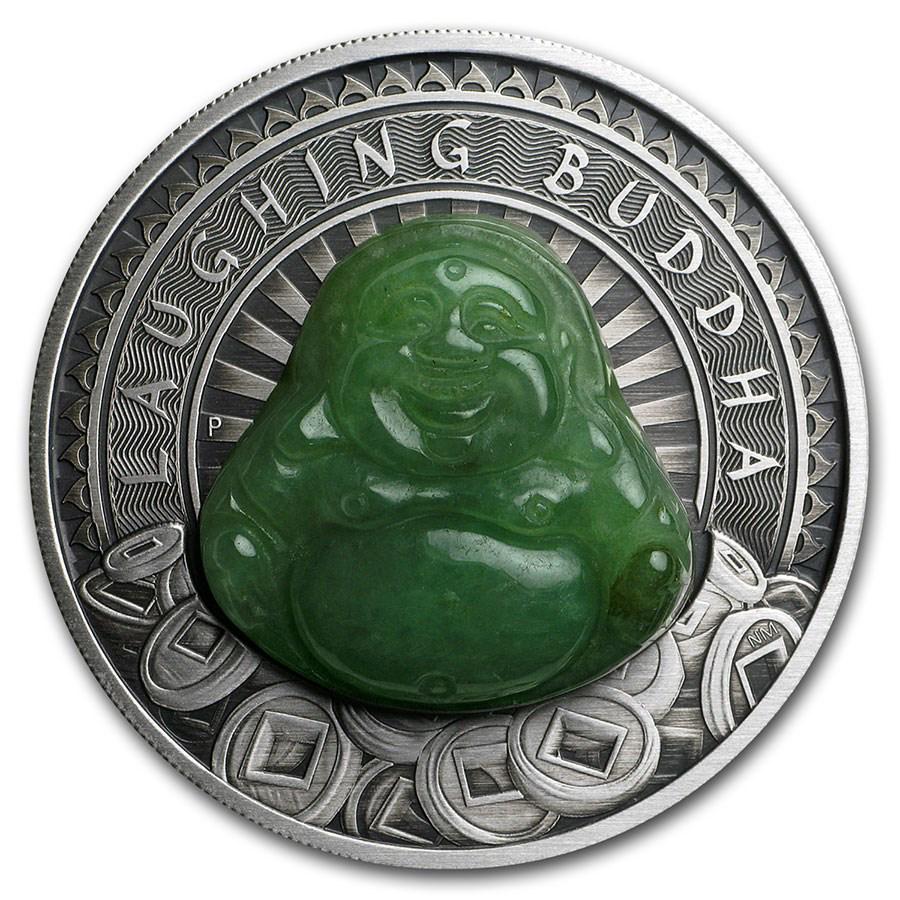 2019 Australia 1 oz Silver Laughing Budda (Antiqued): 2019 Australia 1 oz Silver Laughing Budda (Antiqued) Your winning item will match the quality of the product shown. Dates will be according to listing, may or may not vary.