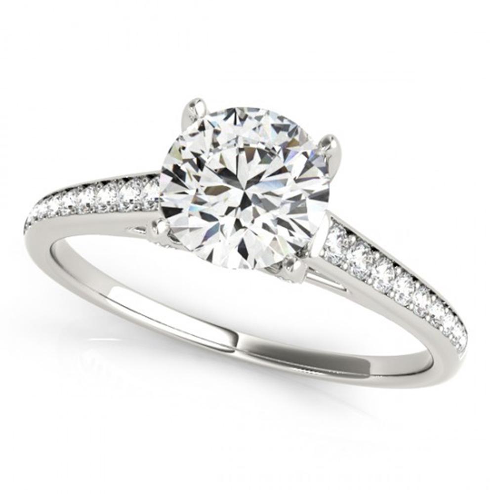 Natural 2 ctw Diamond Solitaire Ring 14k White Gold: Natural 2 ctw Diamond Solitaire Ring 14k White Gold Manufacturer's Suggested Retail Price: $29200.00 Item: Diamond Wedding Ring Total Gem weight: 2 carats Metal: Solid 14k White Gold Gold Produc