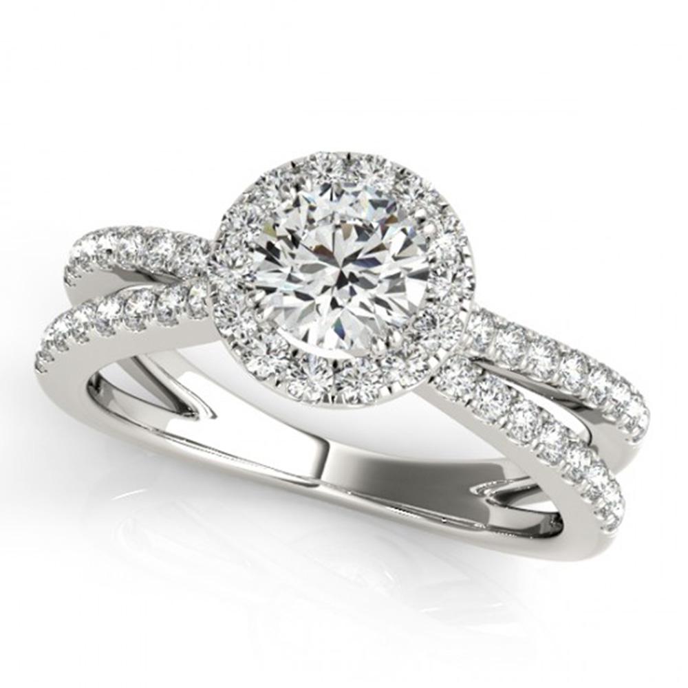 Natural 2 ctw Diamond Solitaire Halo Ring 14k White: Natural 2 ctw Diamond Solitaire Halo Ring 14k White Gold Manufacturer's Suggested Retail Price: $21250.00 Item: Diamond Wedding Ring Total Gem weight: 2 carats Metal: Solid 14k White Gold Gold P