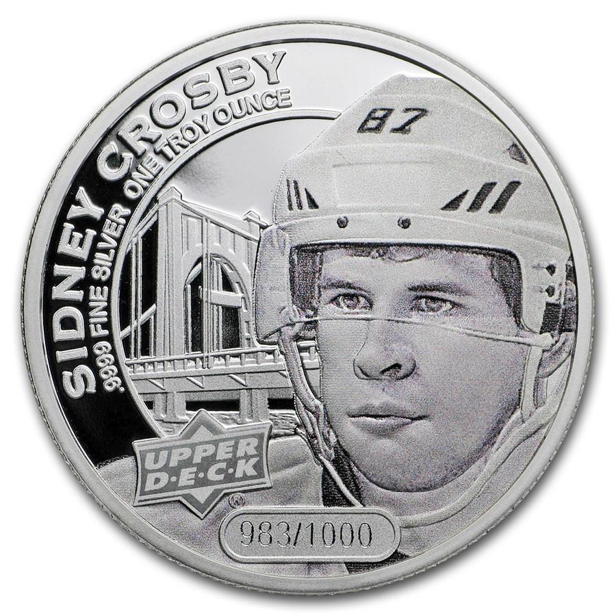 2017 Grandeur 1 oz Silver Hockey: Crosby (High Relief): 2017 Grandeur 1 oz Silver Hockey: Crosby (High Relief) Your winning item will match the quality of the product shown. Dates will be according to listing, may or may not vary.