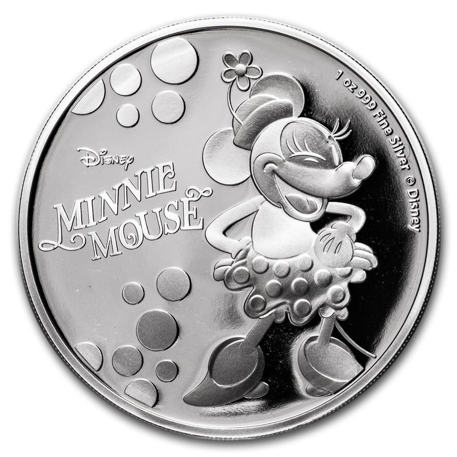 2019 1 oz Silver $2 Disney Classics: Minnie Mouse: 2019 1 oz Silver $2 Disney Classics: Minnie Mouse Your winning item will match the quality of the product shown. Dates will be according to listing, may or may not vary.
