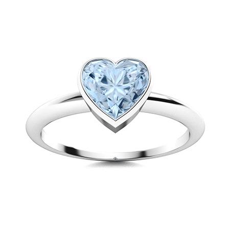 Natural 0.42 CTW Aquamarine Solitaire Ring 18K White: Natural 0.42 CTW Aquamarine Solitaire Ring 18K White Gold Manufacturer's Suggested Retail Price: $1800.00 Center Stone: 1 Aquamarine @ 0.42 ctw Center Stone Color: Aquamarine Center Stone Clarity: AAA