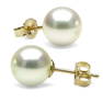 Untreated, Natural Color White Hanadama Akoya Pearl