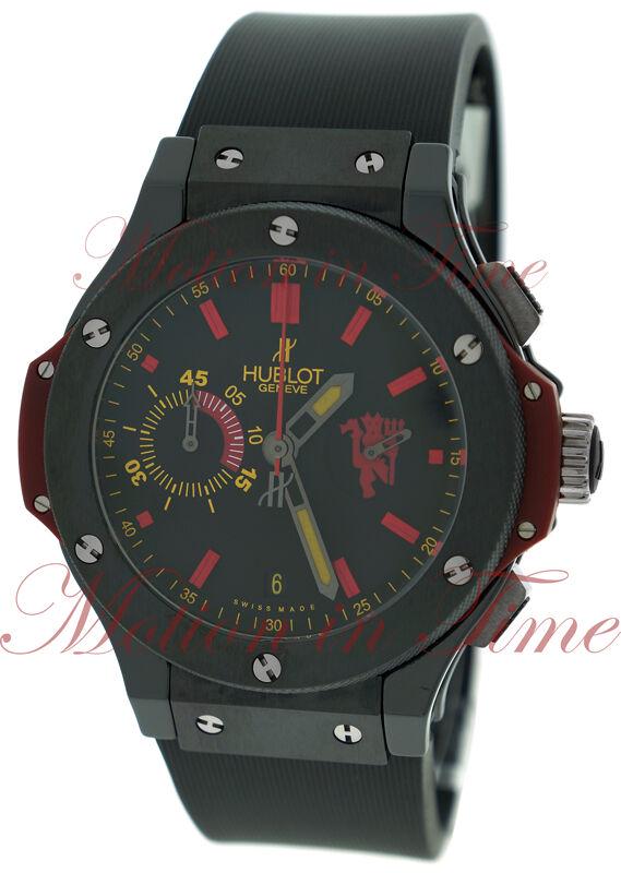 Hublot Big Bang 44.5mm Red Devil Manchester Black: Hublot Big Bang 44.5mm Red Devil Manchester Black Ceramic 318.CM.1190.RX.MAN08 Item description Hublot Big Bang 44.5mm. A club with an exceptional record, and legendary players – the Club acknowledg