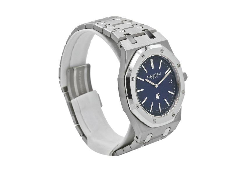 Mens Audemars Piguet Royal Oak "Jumbo", 39mm, Titanium,: Mens Audemars Piguet Royal Oak "Jumbo", 39mm, Titanium, 15202IP.OO.1240IP.01 SKU: RBJ274429497044-E Brand: Audemars Piguet Condition: Pre-Owned Model: Audemars Piguet Royal Oak Note: Please do not hes