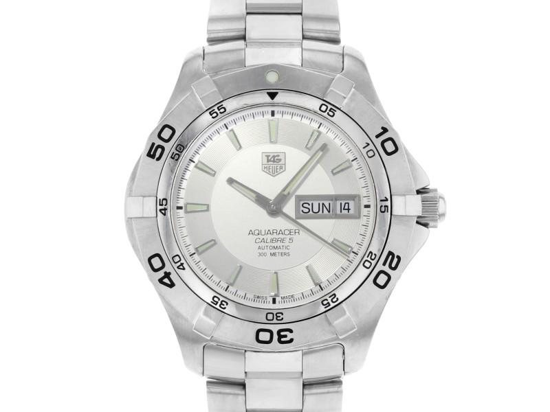 Tag Heuer Aquaracer WAF2011.BA0818 41mm Mens Watch: Tag Heuer Aquaracer WAF2011.BA0818 41mm Mens Watch Tag Heuer Aquaracer WAF2011.BA0818 41mm Mens Watch Features:Brand: Tag HeuerGender: MensCondition: ExcellentModel: AquaracerModel No: WAF2011.BA0818M