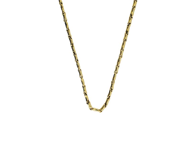 Chimento Bar And Loop 18K Yellow Gold Necklace 17.5": Chimento Bar And Loop 18K Yellow Gold Necklace 17.5" SKU: RBJ234372758835E Brand: Chimento Condition: Never Worn Model: 234372758835E Details: Base Metal: Yellow GoldBrand: CHIMENTOCountry of Origin: