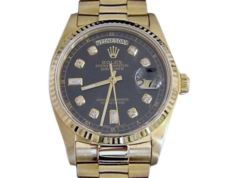 Rolex Day-Date President 18038 36mm Mens Vintage Watch: Rolex Day-Date President 18038 36mm Mens Vintage Watch Product Code: 5909029AMT-07811 Brand: Rolex Condition: Pre-Owned Model: Date Reference: 18038 Condition: Pre-Owned Item Specifics: S