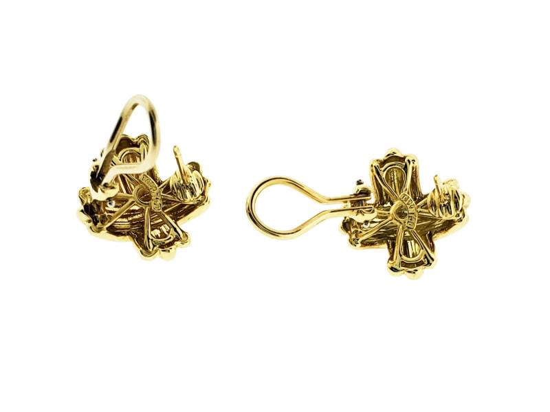 Tiffany & Co Signature X Earrings In 18k Yellow Gold: Tiffany & Co Signature X Earrings In 18k Yellow Gold Product Code: 333716319790-E Brand: Stephen Webster Condition: Pre-Owned Metal: Yellow Gold Model: 333716319790-E Condition: Pre-Owned