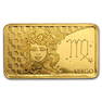 2020 Solomon Islands 1/2 Gram Gold Zodiac Ingot (Virgo)