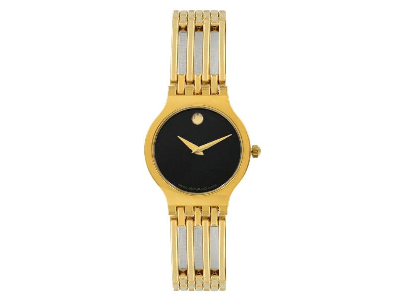 Movado Esperanza Museum Steel Black Dial Quartz Ladies Bracelet Watch 0600457: Movado Esperanza Museum Steel Black Dial Quartz Ladies Bracelet Watch 0600457 SKU: RBJ143759310001-E Brand: Movado Condition: Pre-Owned Model: Movado Esperanza More Details: Item Specifics:Band Color: