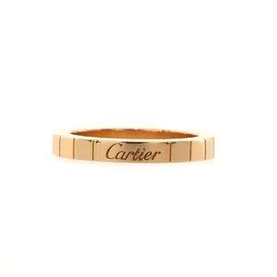 Cartier Lanieres Ring 18K Rose Gold: Cartier Lanieres Ring 18K Rose Gold Metal Type: 18K Rose Gold Metal Finish: High Polish Hallmarks Type: 750, Designer Signature, Maker's Mark, Serial Number, Size Signature / Hallmark
