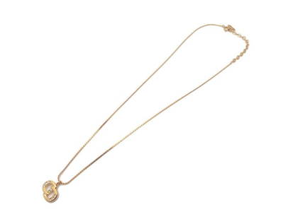 Authentic Christian Dior CD Logo Rhine Stone Necklace Penadant Gold Used F/S: Authentic Christian Dior CD Logo Rhine Stone Necklace Penadant Gold Used F/S SKU: RBJ185277359161-E Brand: Christian Dior Condition: Pre-Owned Model: 185277359161-E More Details: Item