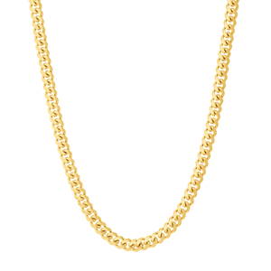 10K Yellow Gold 11 mm DC Miami Cuban Chain - 24in.
