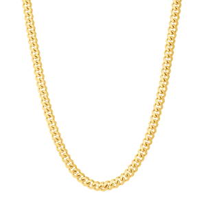 10K Yellow Gold 11 mm DC Miami Cuban Chain - 24in.