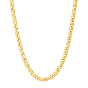 10K Yellow Gold 11 mm DC Miami Cuban Chain - 24in.: 10K Yellow Gold 11 mm DC Miami Cuban Chain - 24in. Product ID: RBJ245933 Metal: Gold Purity: 10K Finish: Polished Length Of Item: 24in Chain Type: Curb Chain Width: 11mm 