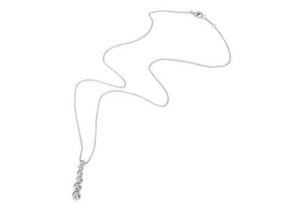 Tiffany & Co. Jazz Diamond Necklace in Platinum 0.50 CTW: Tiffany & Co. Jazz Diamond Necklace in Platinum 0.50 CTW SKU: RBJ255280520318-E Brand: Tiffany & Co Condition: Pre-Owned Metal: Platimun Stone: diamond Model: 255280520318-E More