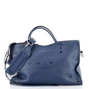 Balenciaga Blackout City Bag Leather Medium