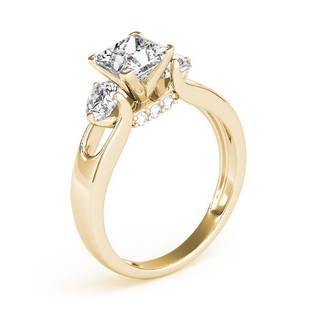 Natural 2.5 CTW Diamond Engagement Ring 14K Yellow Gold: Natural 2.5 CTW Diamond Engagement Ring 14K Yellow Gold Category: Affordable Engagement Rings Style: Unique Three Stone Audience: For Women Ring Resizable: Yes Metal Type: 14K Yellow