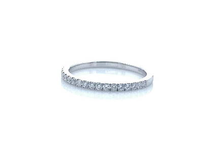 De Beers Platinum Diamond Classic Half Eternity Wedding Band Ring: De Beers Platinum Diamond Classic Half Eternity Wedding Band Ring SKU: RBJ175018550832-E Brand: De Beers Condition: Pre-Owned Model: 175018550832-E Note: All Sales are final. Need more
