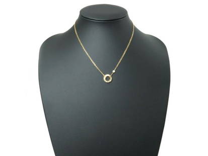 Authentic Cartier Love Circle 2P Diamond Necklace K18 750 Yellow Gold Used F/S: Authentic Cartier Love Circle 2P Diamond Necklace K18 750 Yellow Gold Used F/S SKU: RBJ185324491645-E Condition: Pre-Owned Model: 185324491645-E Note: All Sales are final. Need more pics?