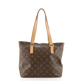 Louis Vuitton Cabas Piano Monogram Canvas: Louis Vuitton Cabas Piano Monogram Canvas Exterior Color: Brown Interior Color: Brown Exterior Material: Canvas (Coated) Interior Material: Fabric Hardware Color: Gold Accessories: