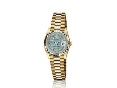 Rolex Datejust 6917 26mm Womens Watch: Rolex Datejust 6917 26mm Womens Watch SKU: RBJ37109-E21A8 Brand: Rolex Condition: Pre-Owned Model: Datejust Reference: 6917 Size and Fit: Case Diameter: 26mm Band Length: 7" 