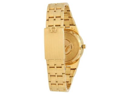 Omega Constellation 18k Yellow Gold Automatic Champagne Mens Watch: Omega Constellation 18k Yellow Gold Automatic Champagne Mens Watch SKU: RBJ283968938412-E Brand: Omega Condition: Pre-Owned Model: Constellation Note: All Sales are final. Need more