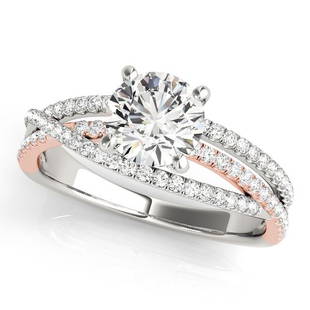 Natural 1.95 CTW Diamond Engagement Ring SET 18K White Gold: Natural 1.95 CTW Diamond Engagement Ring SET 18K White Gold Category: Affordable Engagement Rings Style: Side Stone Pave Audience: For Women Ring Resizable: Yes Metal Type: 18K White