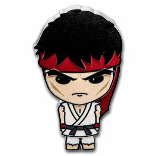 2021 Niue 1 oz Silver Chibi Coin Collection: Street Fighter Ryu: 2021 Niue 1 oz Silver Chibi Coin Collection: Street Fighter Ryu Product ID: 235259 Year: 2021 Grade: Proof Grade Service: None Denomination: 2 Dollars Mint Mark: Not Shown Metal Content: 1