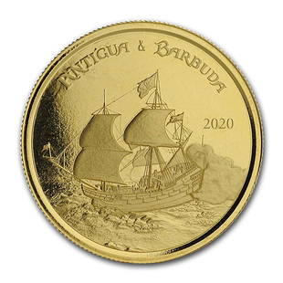 2020 Antigua & Barbuda 1 oz Gold Rum Runner BU: 2020 Antigua & Barbuda 1 oz Gold Rum Runner BU Product ID: 217183 Year: 2020 Grade: Brilliant Unc Grade Service: None Denomination: $10.00 Dollars Mint Mark: Not Shown Metal Content: 1 troy oz