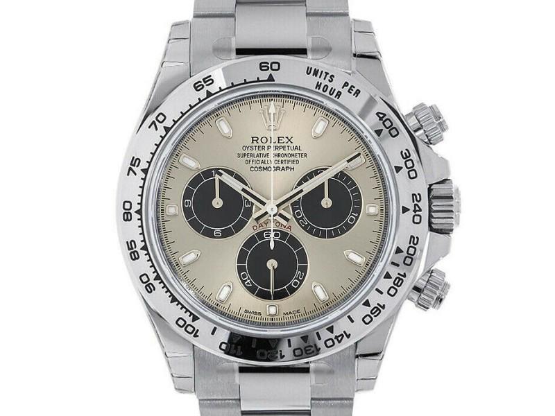 Rolex Daytona 116509 Mens Blue White Gold 36mm Automatic 1 Year Warranty: Rolex Daytona 116509 Mens Blue White Gold 36mm Automatic 1 Year Warranty SKU: RBJ333565034576-E Brand: Rolex Condition: Never Worn Model: Daytona Final Sale: THIS ITEM IS FINAL SALE AND NOT RETURNABLE