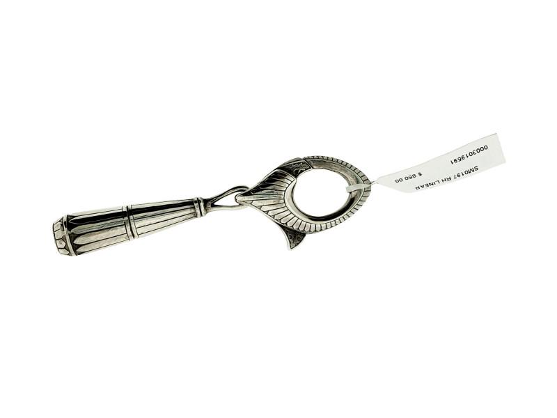 Stephen Webster Retractable Cigar Punch Keyring 925 Sterling Silver: Stephen Webster Retractable Cigar Punch Keyring 925 Sterling Silver SKU: RBJ233721581240-E Brand: Stephen Webster Condition: Never Worn Metal: Sterling Silver Model: 233721581240-E Item Specifics:Base
