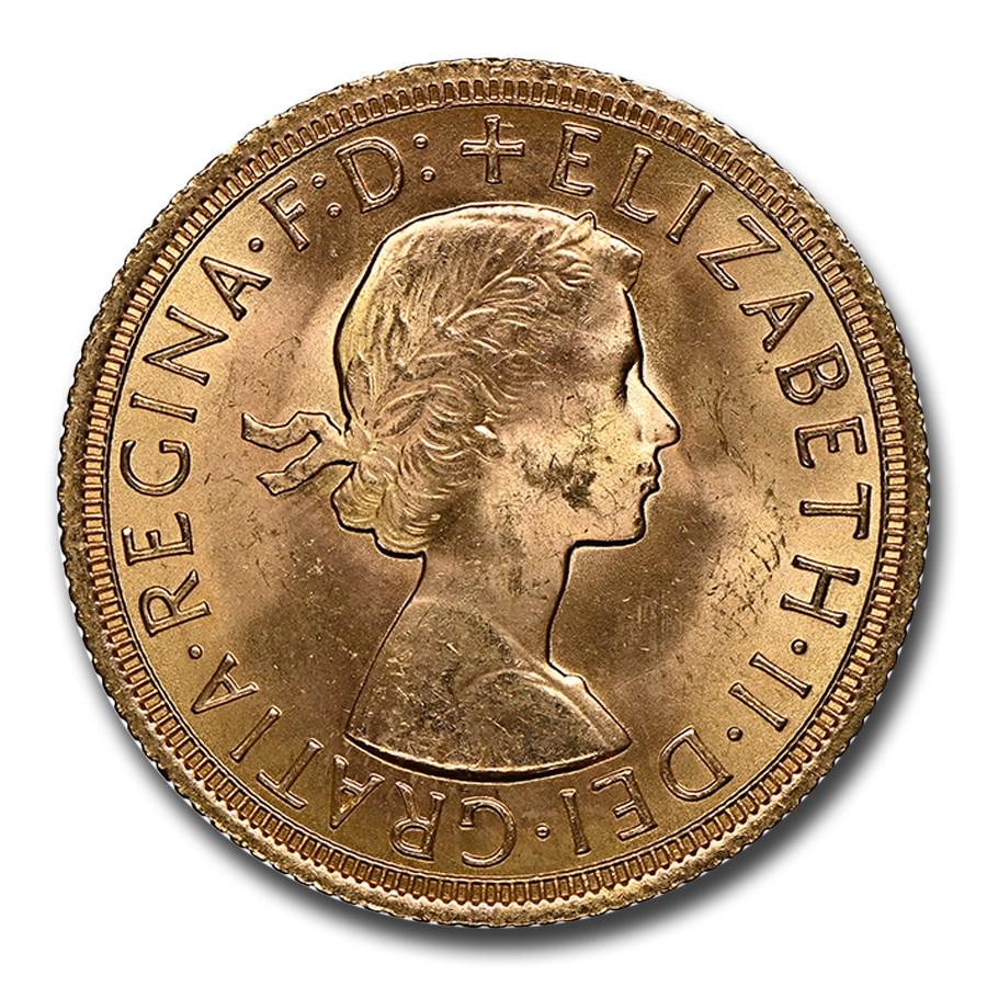 1967 Great Britain Gold Sovereign MS-65 NGC: 1967 Great Britain Gold Sovereign MS-65 NGC SKU: RBJ248709 Year: 1967 Grade Service: NGC Denomination: 1 Sovereign Metal Content: 0.2354 troy oz Purity: .9167