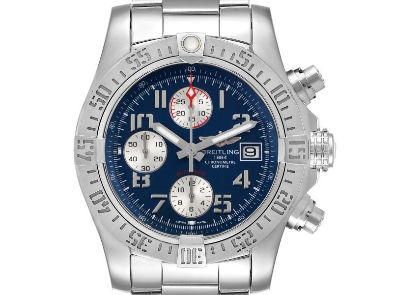 Breitling super avenger blue top