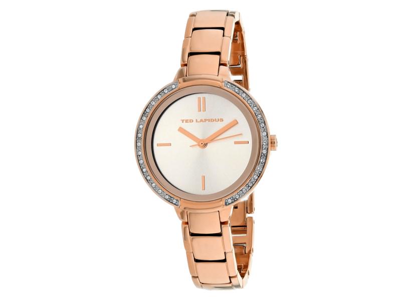 Ted Lapidus Womens Classic: Ted Lapidus Womens Classic Product Code: A0730URIX-39B2A Brand: Ted Lapidus Condition: Never Worn Details: Stainless steel case, Stainless steel bracelet, Rose gold dial, Quartz movement,Scratch resis