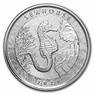 2021 Samoa 1 oz Silver Seahorse BU