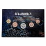 Sea Animal Coins from Around the World 5-Coin Set BU