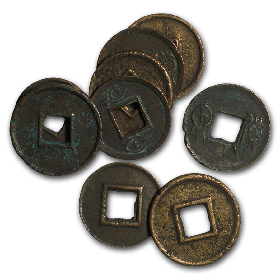China Xin Dynasty AE Cash Wang Mang (9-23 AD) Avg Circ: China Xin Dynasty AE Cash Wang Mang (9-23 AD) Avg Circ Product ID: 201316 Year: 9-23 AD Grade: Average Circulated Grade Service: None Denomination: Cash Mint Mark: Not Shown Metal Content
