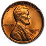 1942-D Lincoln Cent BU (Red)