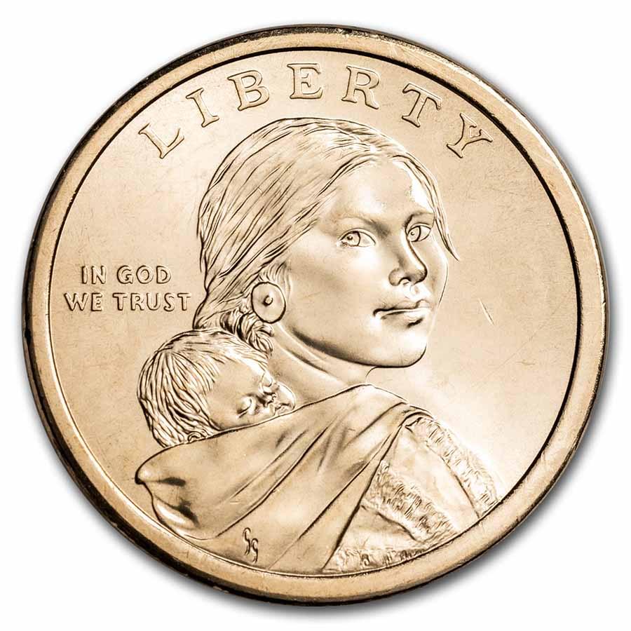 2021-P Native Amer $1 - Eagle Feathers BU: 2021-P Native Amer $1 - Eagle Feathers BU RBJ No: 235557 Year: 2021 Grade: Brilliant Unc Grade Service: None Denomination: $1.00 Mint Mark: P - Philadelphia Metal Content: 0 troy oz <