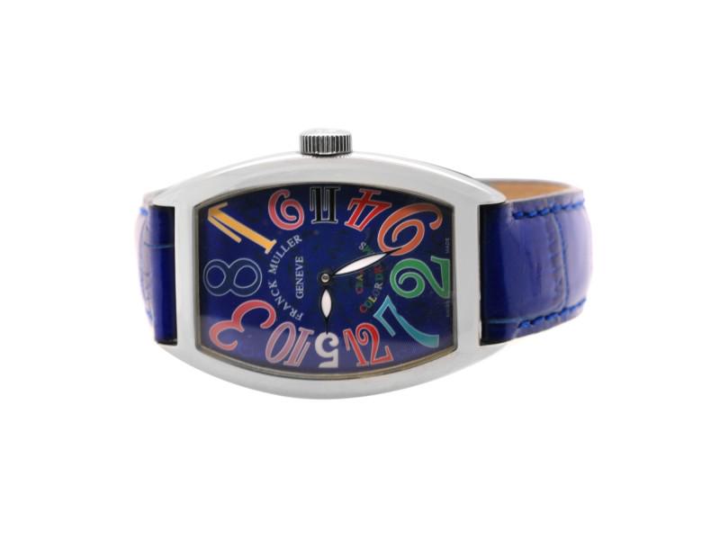 Franck Muller Crazy Hours Dream Color Watch: Franck Muller Crazy Hours Dream Color Watch Product Code: 34001CR Brand: Franck Muller Condition: Pre-Owned Franck Muller Crazy Hours Dream Color WatchBrand: Franck MullerConditon: Very Good, slight w