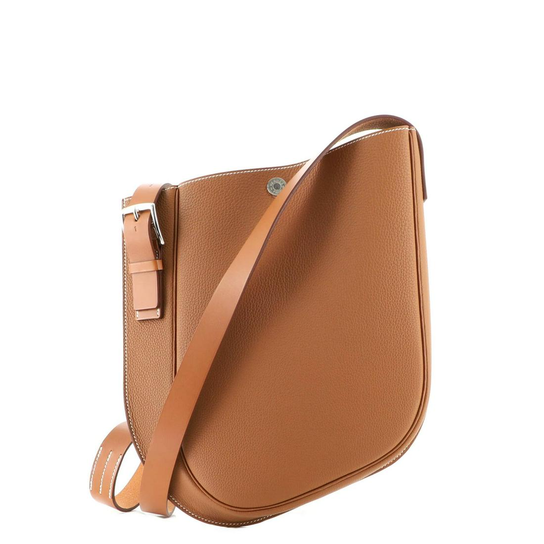 Hermes Perspective Cavaliere Bag Togo And Vache Hunter 28