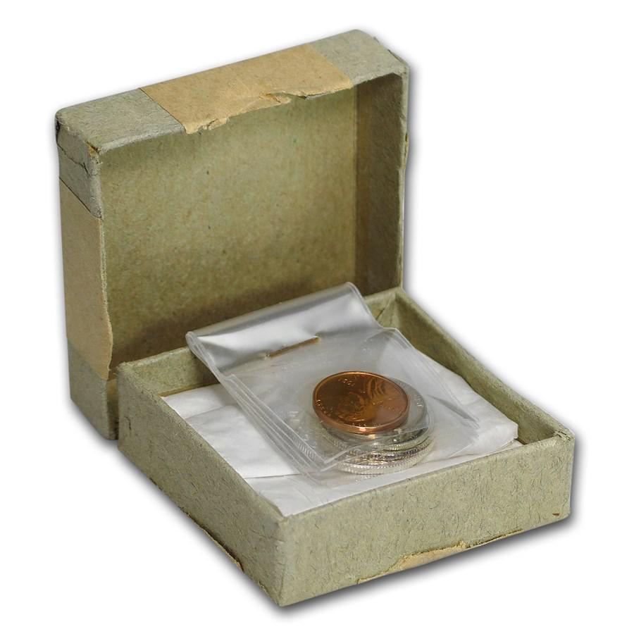 1951 U.S. Proof Set (In Original Mint Box): 1951 U.S. Proof Set (In Original Mint Box) SKU: RBJ31736 Year: 1951 Grade: Proof Grade Service: None Denomination: Varies Mint Mark: P - Philadelphia (Not Shown) Metal Content: 0.6148 tro